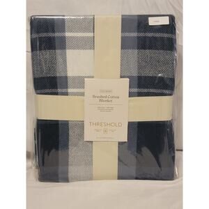 Threshold Brushed Cotton Blanket Full/Queen